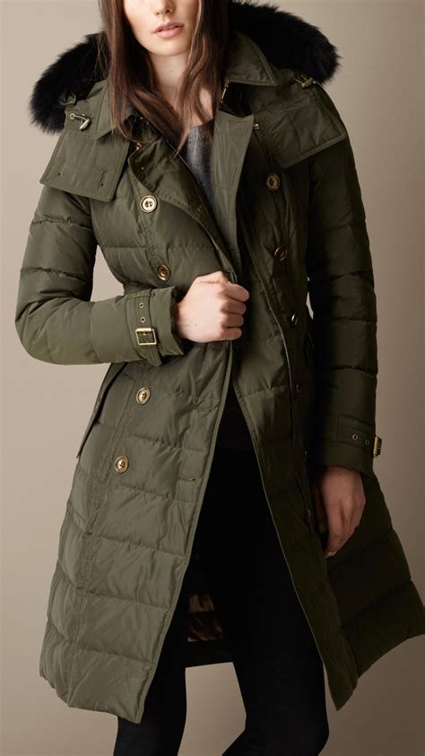 burberry down coat women|burberrywinter coat sale for women.